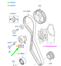 Poulies diverses Ford KUGA