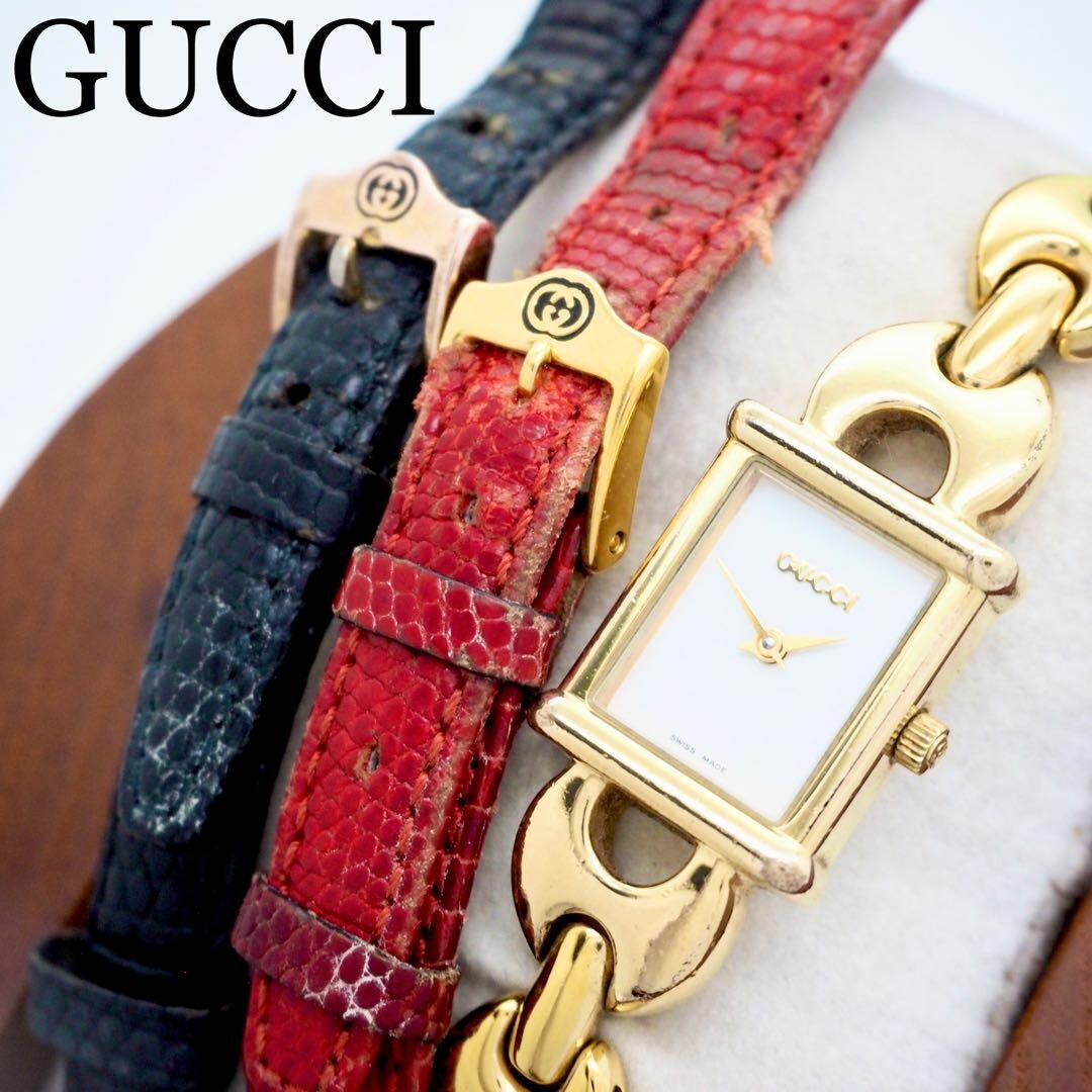 Gucci 1800L Watch Quartz 16.5mm Women's White Dial Swiss Gucci 1800L Watch Quartz 16.5mm Women's White Dial Swiss