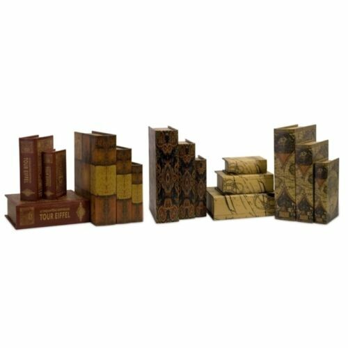 Book Lover Coaster Set - 6 Wooden Coasters With Skull & Book Designs, Perfect Gift For Readers