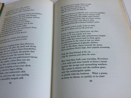 Harold Vinal Signed Inscribed SELECTED POEMS Vinalhaven Maine - Picture 6 of 8