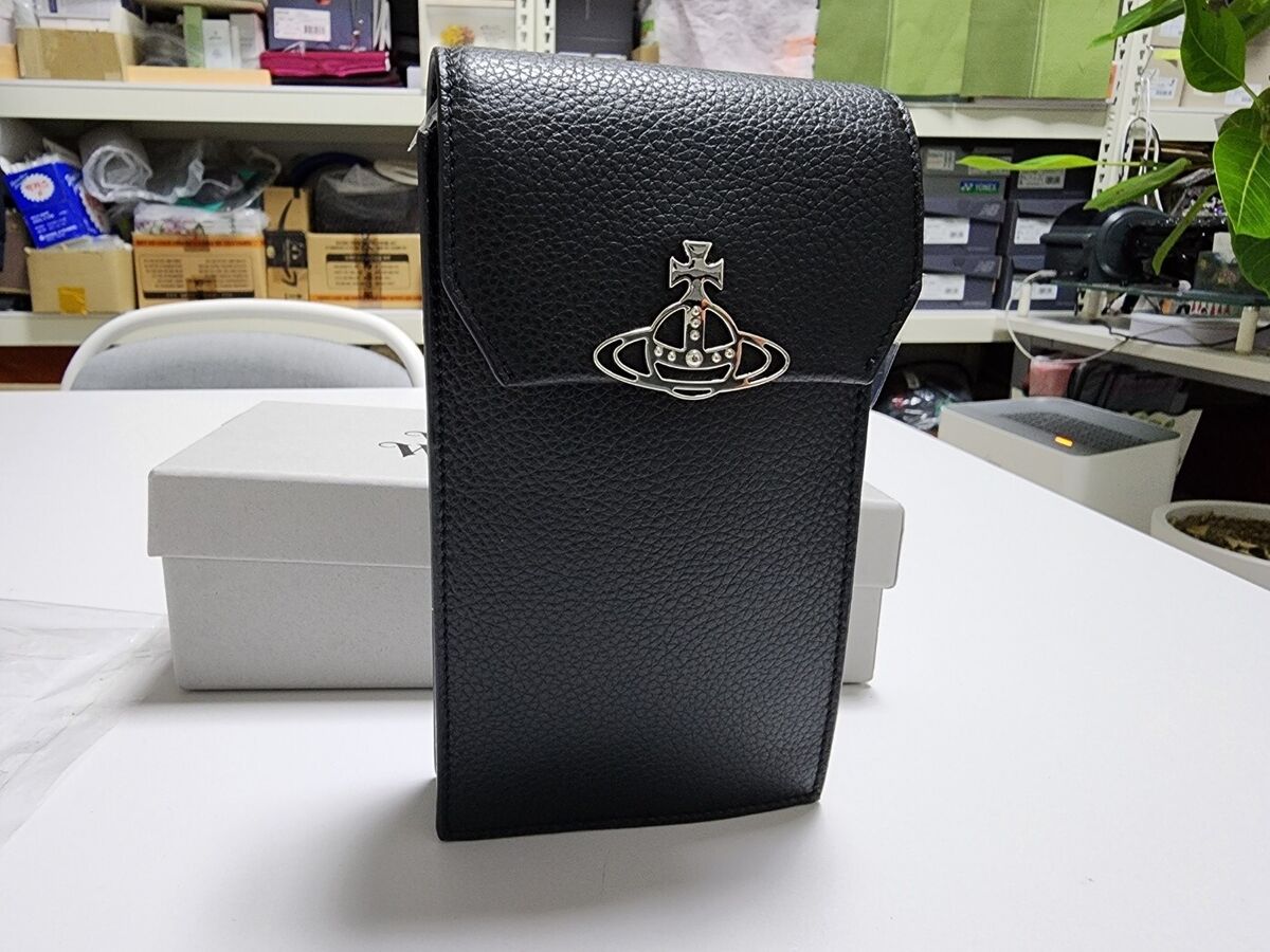 Vivienne Westwood grain leather phone bag crossbody phone Vivienne Westwood grain leather phone bag crossbody phone