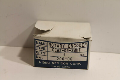 Nidec Nemicon 0EW2-05-2MHT Rotary Encoder NEW