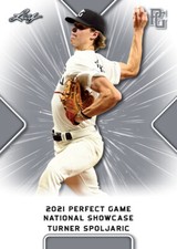 10-Count Lot Turner Spoljaric 2021 Leaf Perfect Game NIKE All-American Rookies