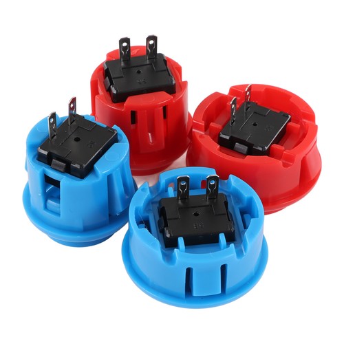 (Blue And Red)2 Player DIY Kit USB Board Game Encoder Joystick HG - Picture 11 of 23