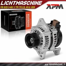 Lichtmaschine Generator 12V 90A für Isuzu D-Max I II TFR TFS 2.5L ab bj. 2006
