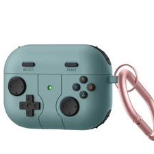 Airpods pro2 Case, Game Controller Design Silicone Protective Cover