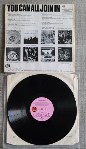 VARIOUS ARTISTS-YOU CAN ALL JOIN IN-ORIGINAL UK ISLAND RECORDS SAMPLER LP-1969 - Picture 2 of 2
