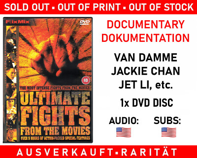 JCVD Van Damme ULTIMATE FIGHTS FROM THE MOVIES DVD Very Rare OOP