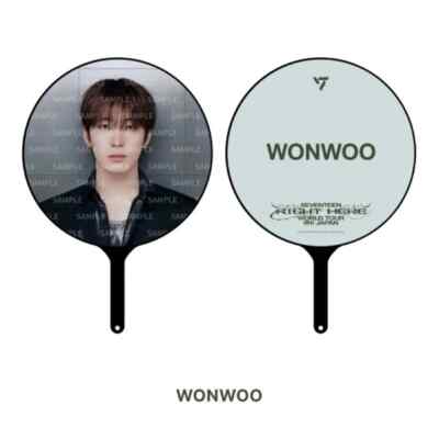 SEVENTEEN Wonwoo Japan concert MD image picket Uchiwa | eBay