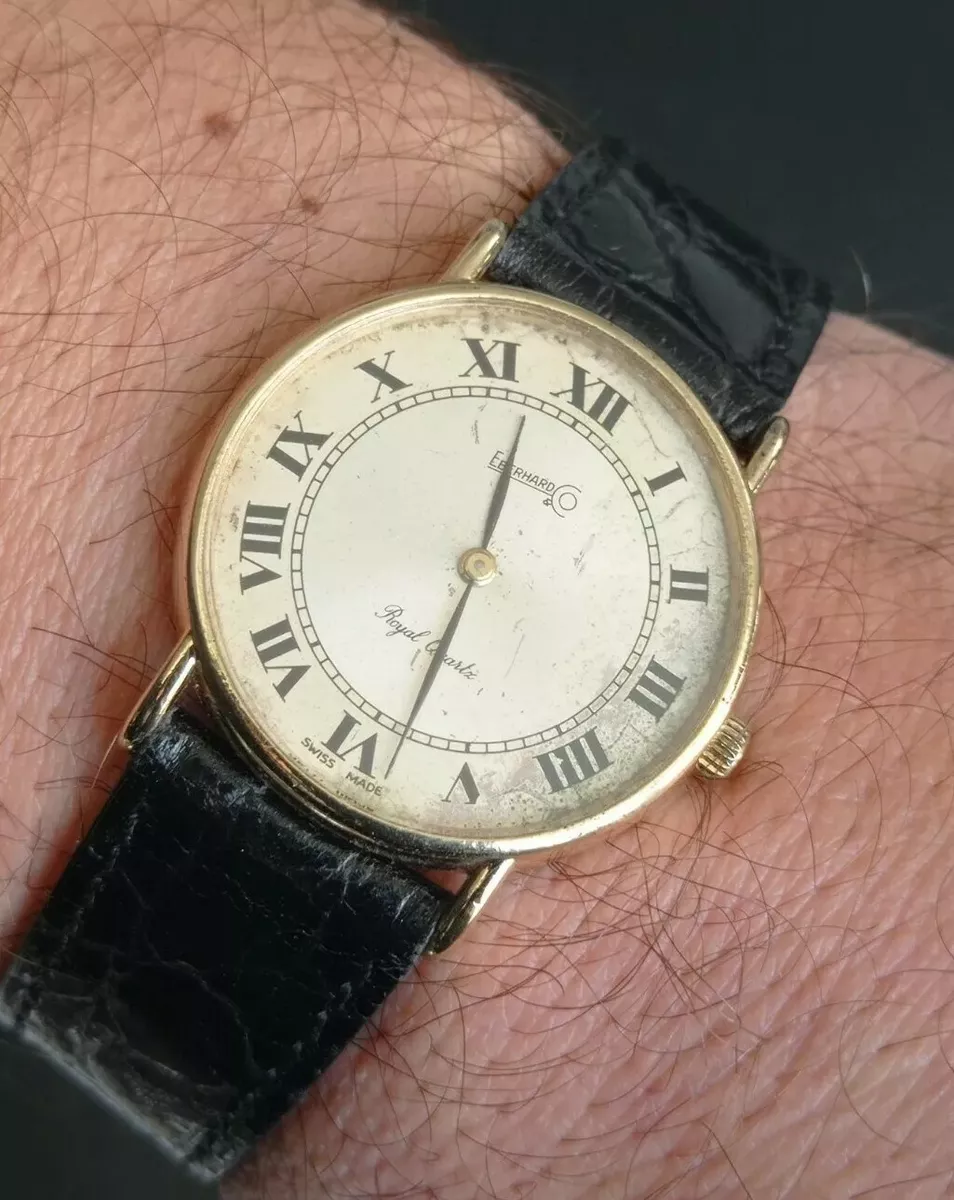 orologio vintage Eberhard Royal quartz gioiello funzionante unisex