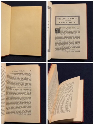 The Law Of Success 1947 3rd Edition Volumes 1-8 Napoleon Hill - Picture 10 of 24