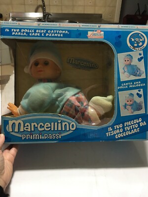 MARCELLINO PRIMI PASSI -GENERAL TRADE-vintage Anni Made In