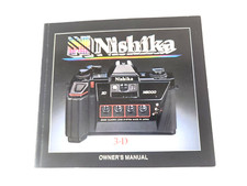 Nishika N8000 3-D 35mm Film Camera Owners Manual