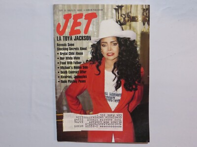 1991 September 30 JET Magazine, La Toya Jackson RS