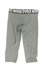 Nike 242083 Kids Boys Pro 3/4 Tight Base Layer Bottom Gray Size Medium