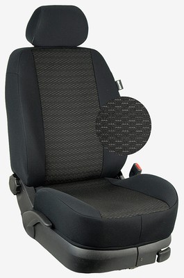 Peugeot Boxer 244 Maß Sitzbezüge KOMPLETTSET 5-Sitzer: Beige/schwarz