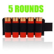 Shotgun Detachable Side Saddle for 12/20 Gauge 8 Rounds Shell Holder Carrier