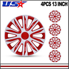 4 Pack13 Inch Universal Wheel Rim Cover Hubcaps Snap On Car Truck Fit R13 Tire 4 Pack13 Inch Universal Wheel Rim Cover Hubcaps Snap On Car Truck Fit R13 Tire