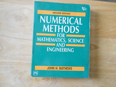 Numerical Methods for Mathematics, Science & Engineering 2nd Ed Paperback
