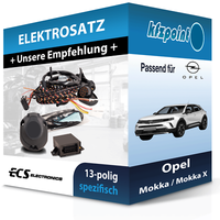 ECS E-Satz 13Polig Fahrzeugspezifisch Passend für Opel Mokka / Mokka X