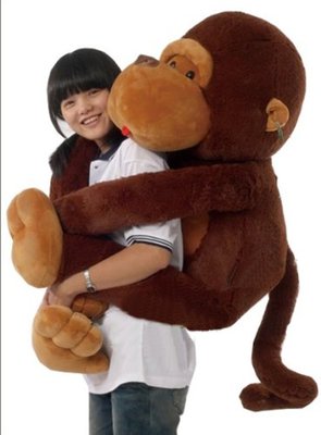 Joyfay 43in 110cm Giant Gorilla Bear Plush Toy Birthday Valentine
