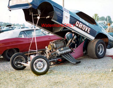 Tommy Grove 427 Sohc Ford Powered 72 Ford Mustang Nitro Funny Car Photo 10b