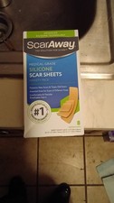 ScarAway Advanced Silicone Scar Sheets, Medical Grade Variety Pack Silicone Stri