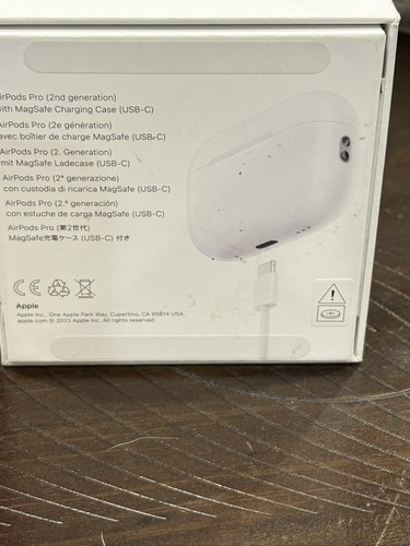 Apple AirPods Pro 2nd Generation Empty Box Only - 第 6/8 張圖片