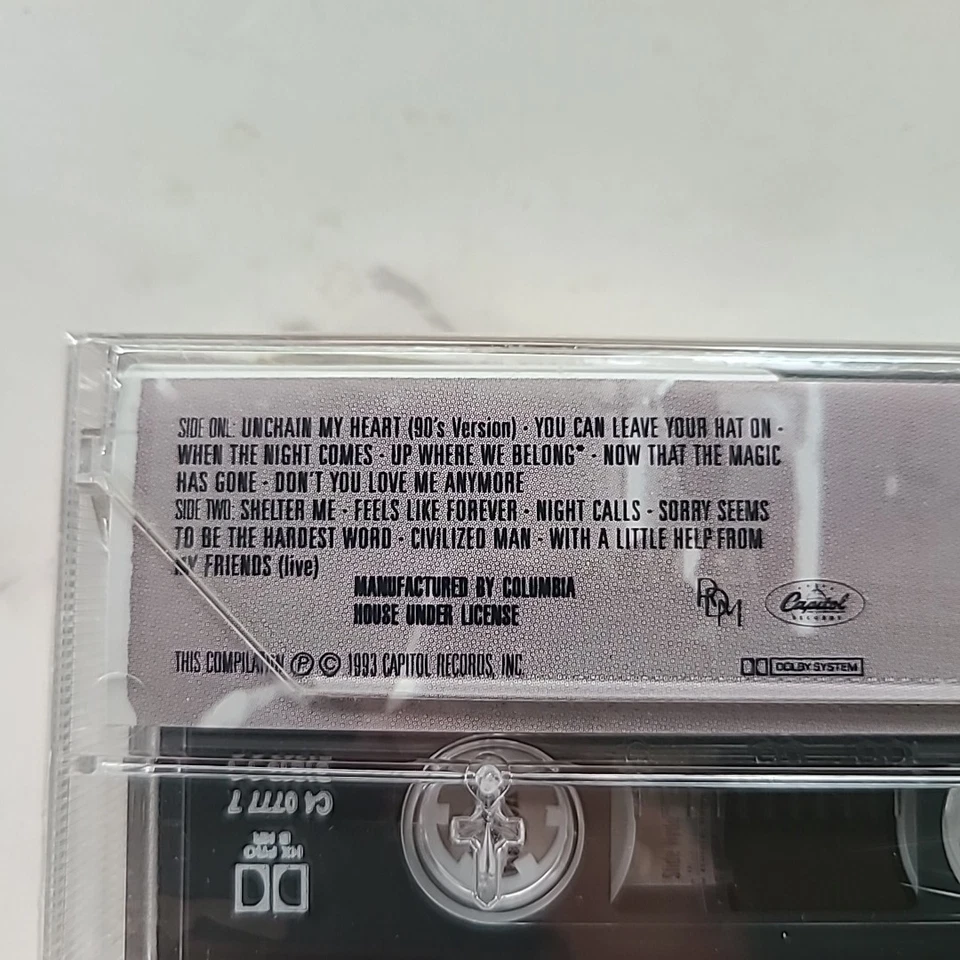 THE BEST OF JOE COCKER 1993 NEW Sealed CASSETTE TAPE, Capitol FAST SHIPPING! - Image 3 of 4