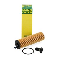Mann ÖLfilter + Schraube FüR Mercedes W177 W247 W205 W206 W213 W214 OM654 OM656