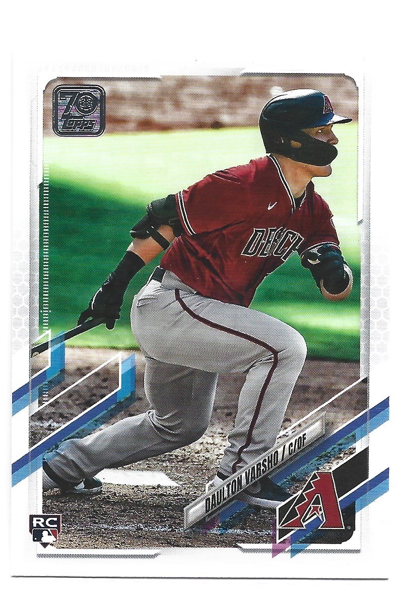 Daulton Varsho 2021 Topps Series 1 #10 Rookie - Diamondbacks