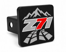 Premium 2 Inch Trailer Hitch Receiver Plug Cover Fits Chevy Suv And Trucks
