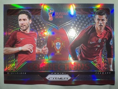 2018 Panini Prizm World Cup - Connections Cristiano Ronaldo, Joao Moutinho #C-16