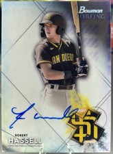 2021 Bowman Sterling - Prospect Autographs Robert Hassell #BSPA-RH (AU, RC)