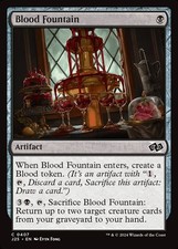 MTG Magic the Gathering Blood Fountain (407/779) Foundations Jumpstart LP