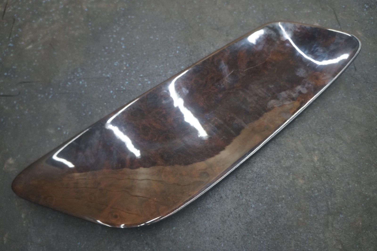 Rear Left Interior Quarter Wood Trim Insert 3W3868687E Bentley Continental GT