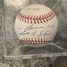 Jose Canseco Signed Rawlings Baseball