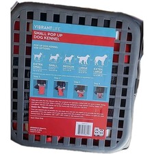 Small Pop Up Dog Kennel Vibrant Life JC Dog Size Small
