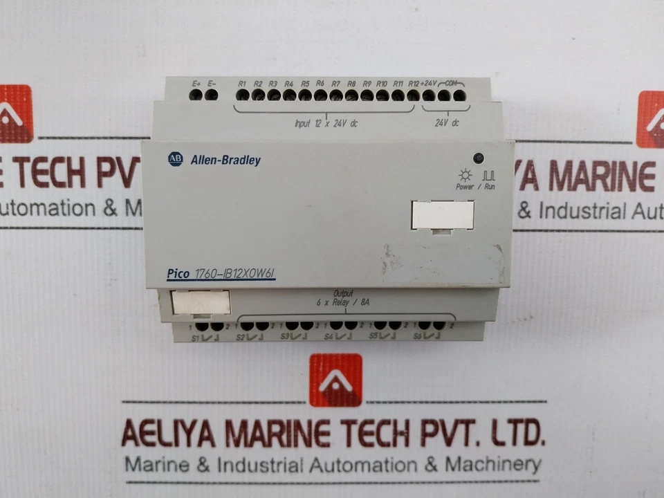 ALLEN-BRADLEY 1760-IB12X0W6I Control Module Series A 24V DC 3.5W AWG 22-12 - Image 2 of 4