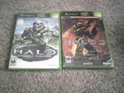 Halo 1 And 2 & 2 Limited Collectors Edition Disc Lot Set - Microsoft Xbox Tested