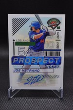 Joe Vetrano Auto 2024 Panini Prospect Edition Los Angeles Dodgers