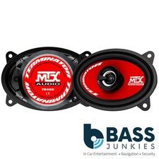 MTX TR46C - 4"x6" 45 Watts RMS 620 Watts Max 2-Way Coaxial Car Door Speakers