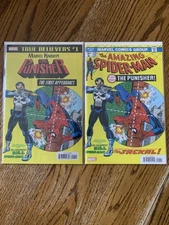 Marvel Amazing Spider-Man #129  Facsimile TWO COVER SET - T  believers/C group 