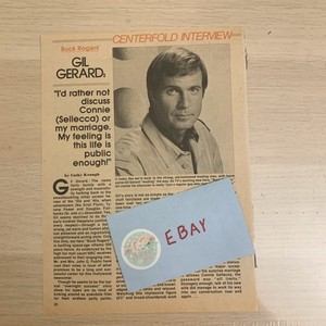 Gil Gerard - Vintage Clippings (Buck Rogers)