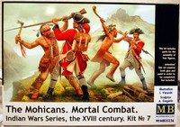 35236 Master Box The Mohicans Indian Wars 18. Jh. Kit 7 Mortal Combat 1:35