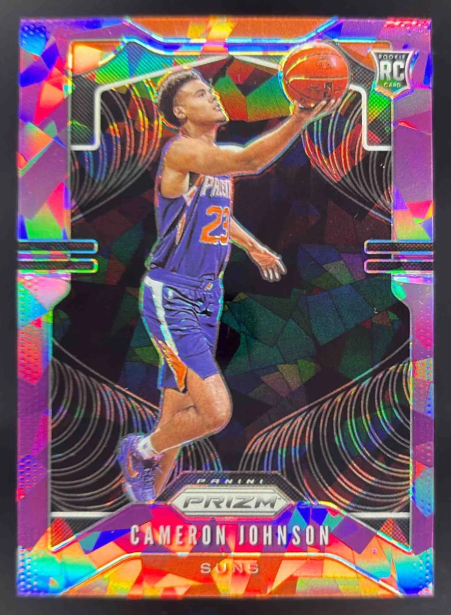 2019-20 Panini Prizm Prizms Purple Ice #257 Cameron Johnson RC /149