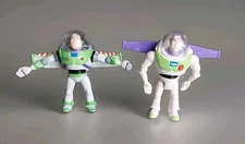  Toy Story Buz Lightyear Figures Thinkway Rare BK Toy Lot Of 2
