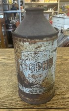 Vintage Trophy Beer Cone Top Can Birk Bros Brewing Chicago IL