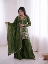 New Punjabi Dress Pakistani Salwar Kameez Ready made Suits Wedding Party 3 Piece