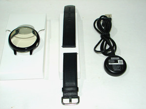 Samsung galaxy watch active 2 44 mm  Real Leather band USB Cable Bumper